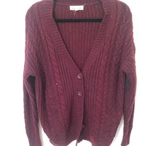 Chunky cardigan from UO